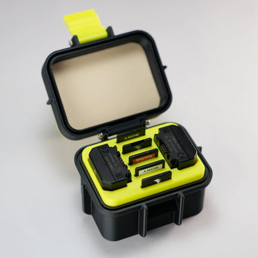9 Dimension - 2 Battery + 5 SD Card Rugged Case