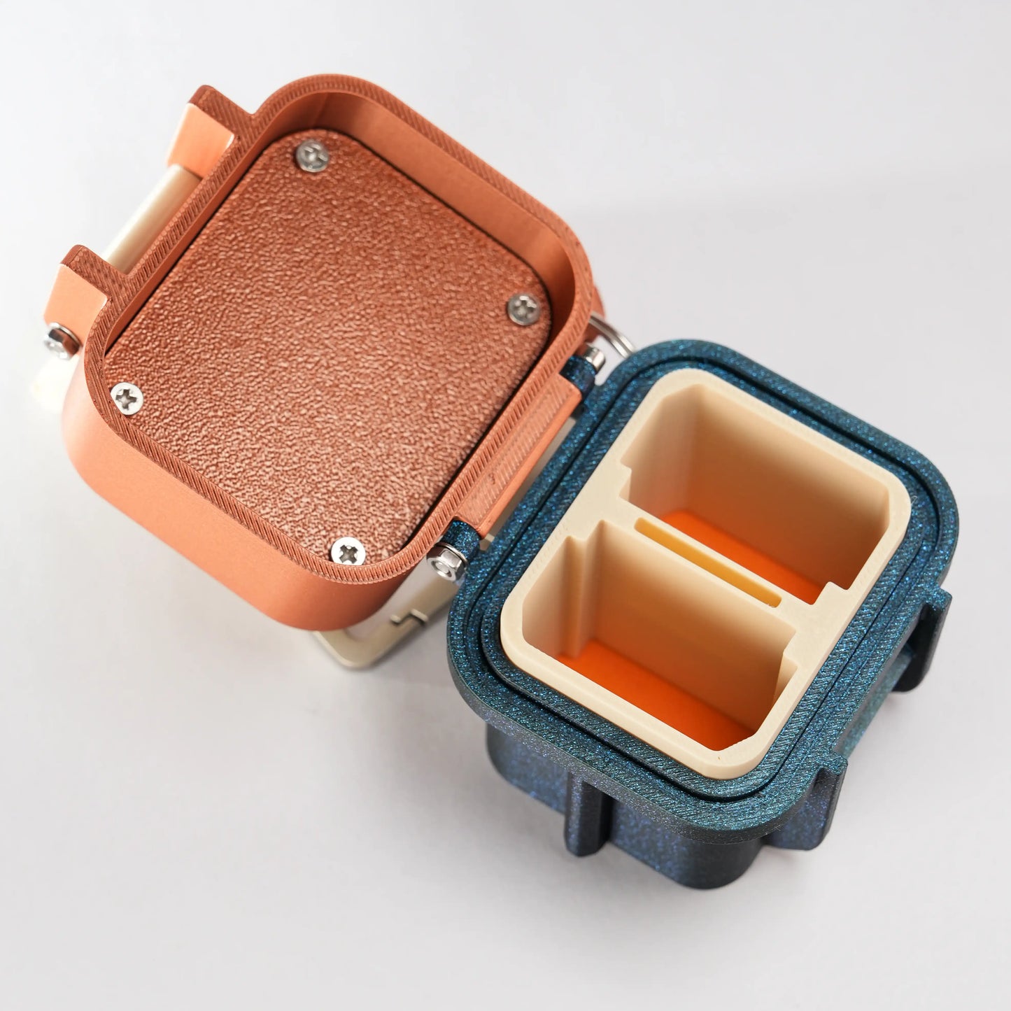 9Dimension - 2 Battery + 1 SD Card Rugged Case With Airtag Slot