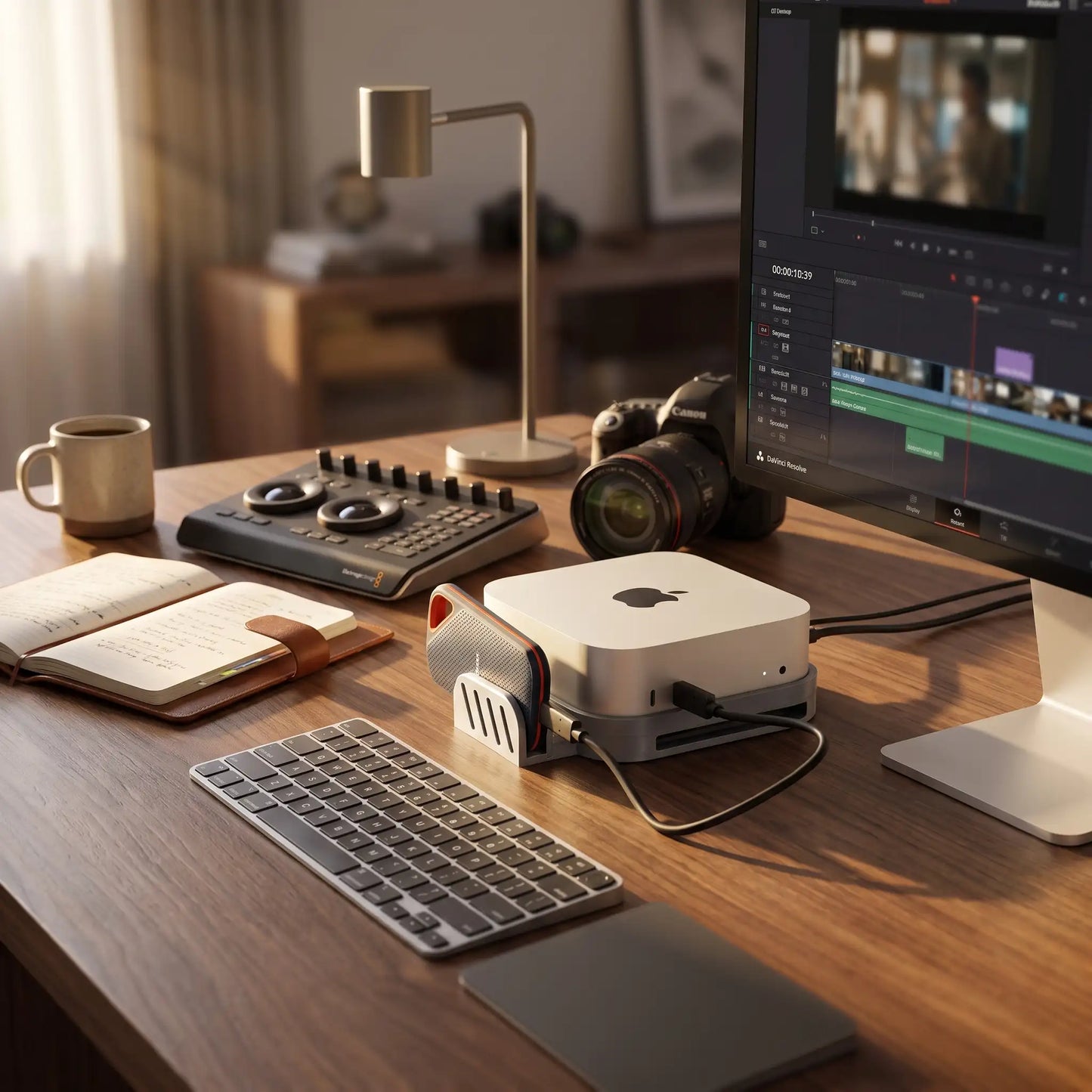 9Dimension – Mac Mini Airflow Stand with SSD Holder